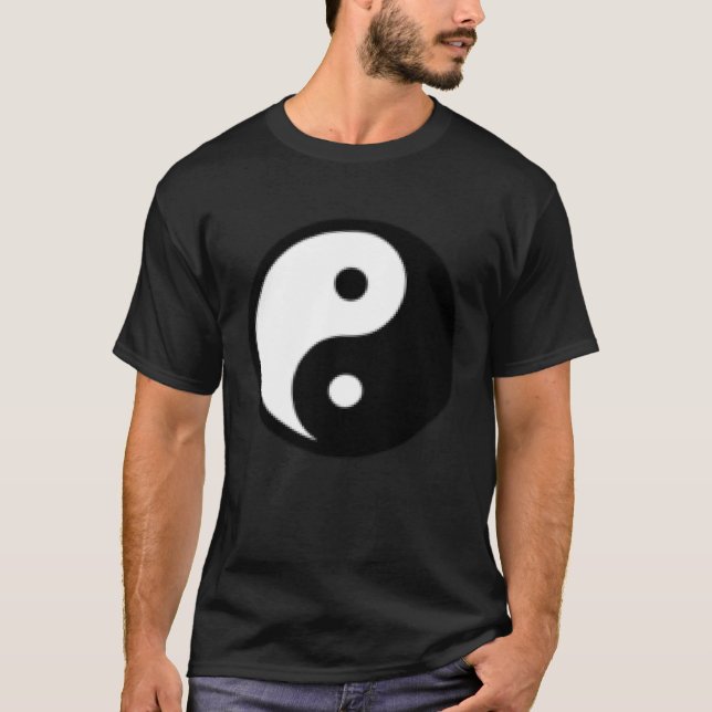 Small Yin Yang, Tai chi, Qi gong, polarity, dualit T-Shirt (Vorderseite)
