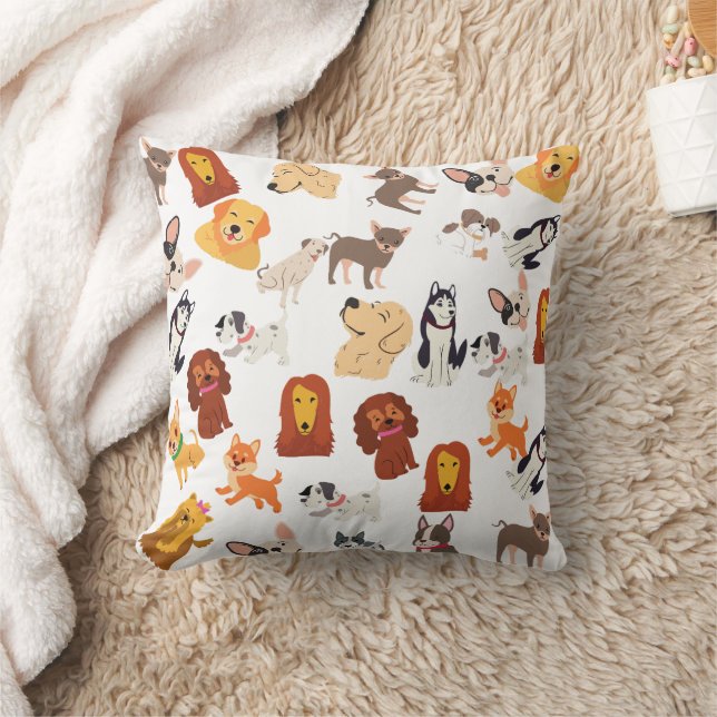Smalls Funny Dogs Kissen (Decke)