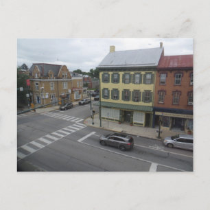 Smalltown Pennsylvania Postkarte