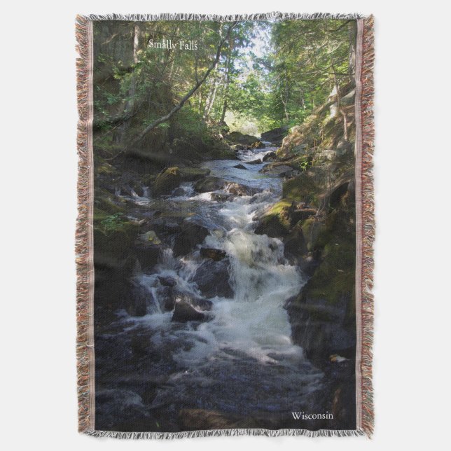 Smally Falls werfen Decke (Vorderseite Vertikal)