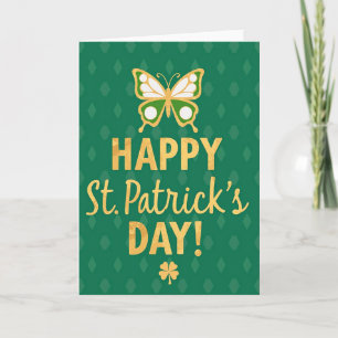 Smaragd-Diamant-St.-Patricks-Karte Karte