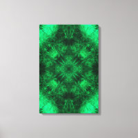 Smaragd Energie Mandala Fraktal Kunst