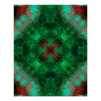 Smaragd-Fraktal-Kunst der Heiligen Geometrie