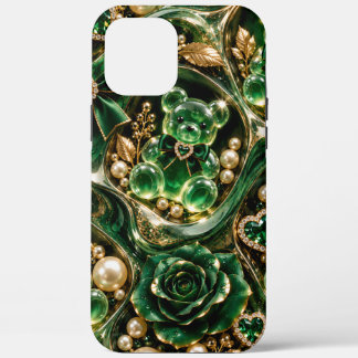 Smaragd-Gummibärchen mit Perlen iPhone-Hülle Case-Mate iPhone Hülle