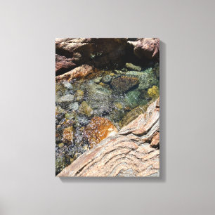 Smaragd-Pools-Wandkunst Leinwanddruck