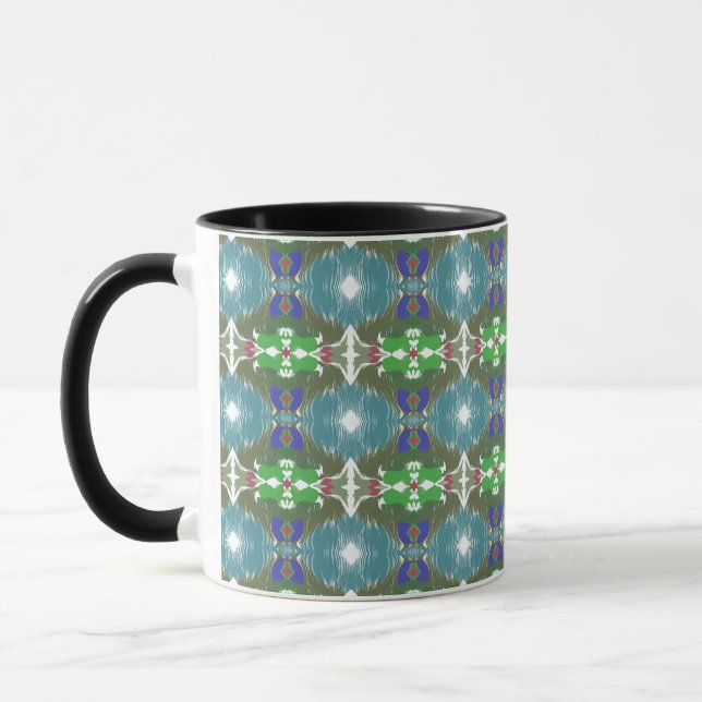 Smaragd-Tiden-Kaleidoskop Tasse (Links)