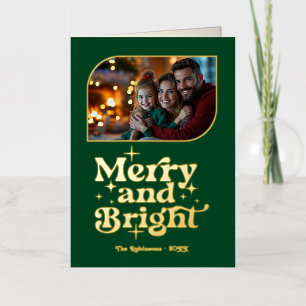 Smaragd und Gold Fröhlich und Hell Foto Weihnachte