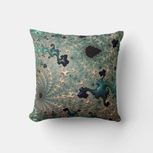 Smaragd und Gold Keuchkissen Kissen