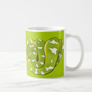 Smaragdbaum-Boa-(aktualisiert) grüne Tasse
