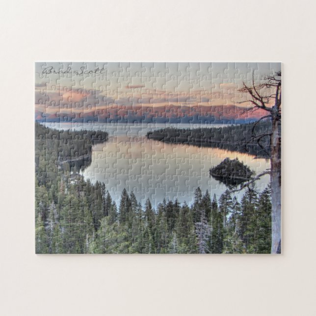 Smaragdbucht Lake Tahoe Puzzle (Horizontal)