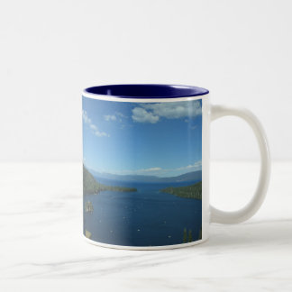 Smaragdbucht Zweifarbige Tasse