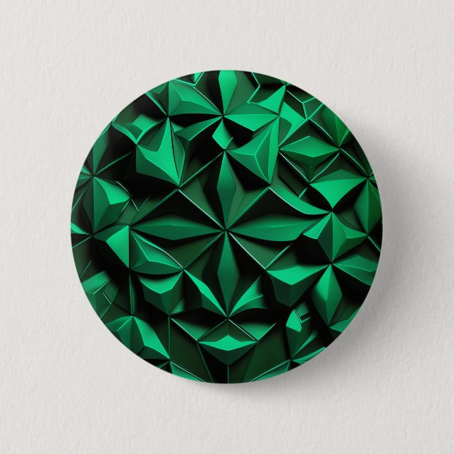 Smaragddesign-Knopf Button (Vorderseite)