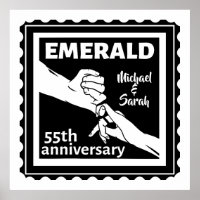 Smaragdes Hochzeitstag 55 Jahre