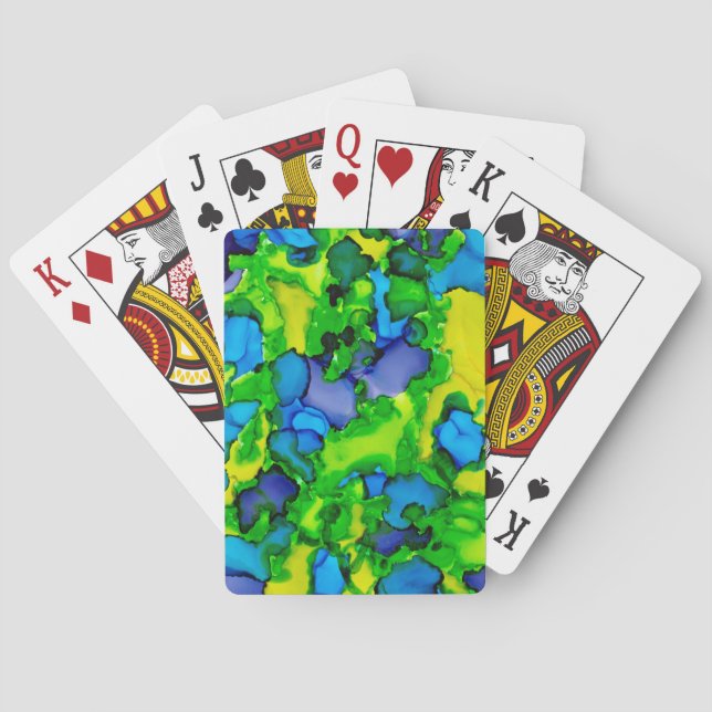Smaragdglück Spielkarten (Rückseite)