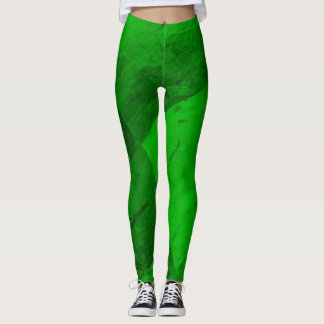 Smaragdgrün-Leggings Leggings