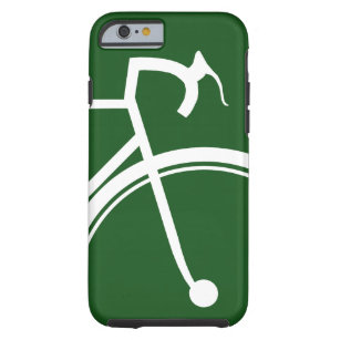 Smaragdgrün sportlicher Fahrrad iPhone Fall Tough iPhone 6 Hülle