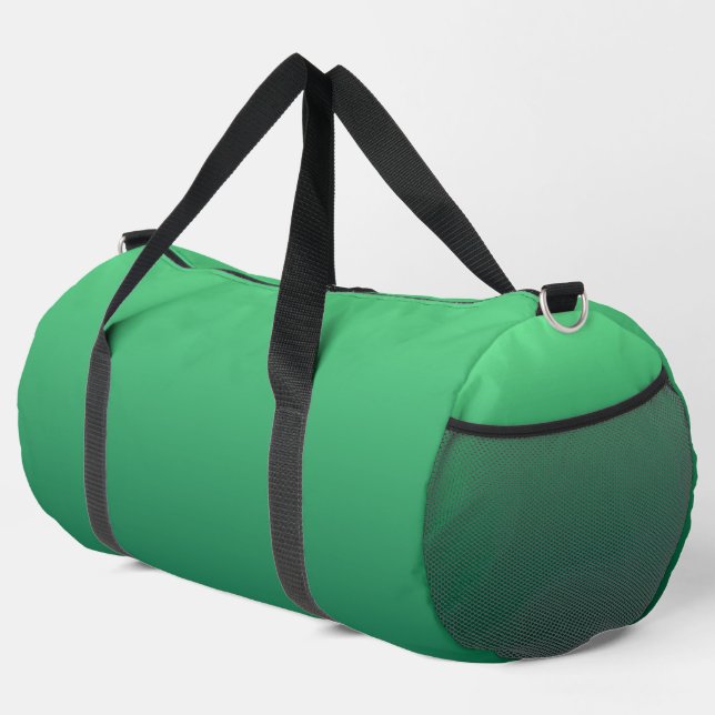 Smaragdgrün-Töne  Duffle Bag (Rechte Ecke)