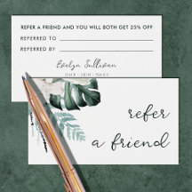 smaragdgrüne, weiße Blume Referenzkarte