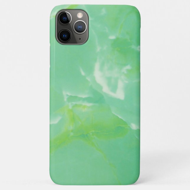 Smaragdgrünes Marmormuster Case-Mate iPhone Hülle (Rückseite)