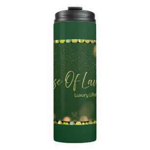 Smaragdhaus Luxus-Tumbler-Reisebecher Thermosbecher