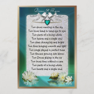 Smaragdherz Save the Date