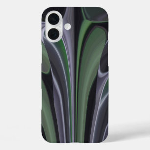 Smaragdradiance   Schöne grüne Aurora-Textur iPhone 16 Plus Hülle