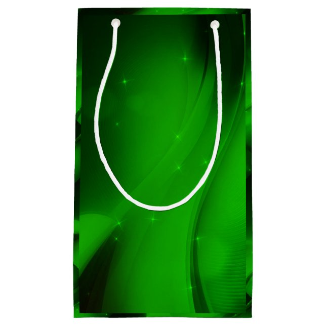 Smaragdwelle Kleine Geschenktüte (Vorderseite)