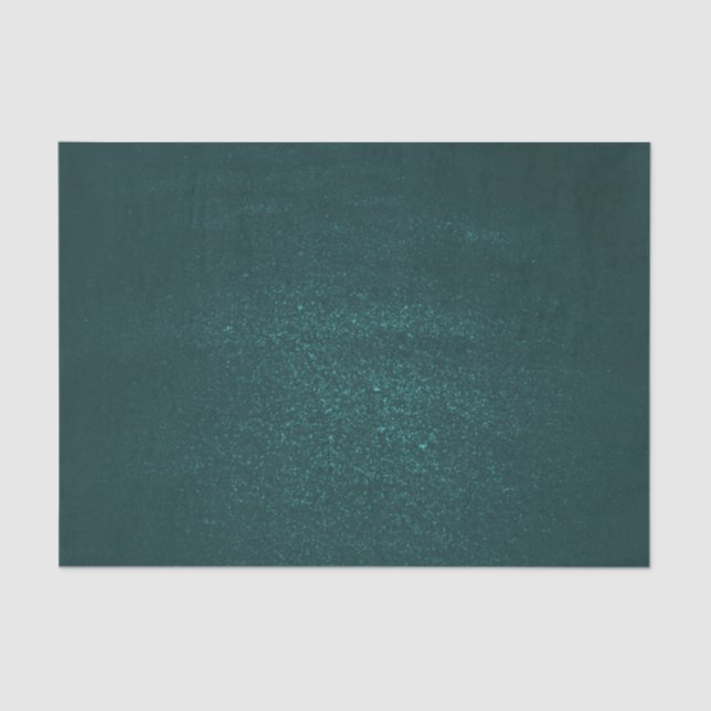 Smaraggrün Design Seidenpapier (Vorderseite)