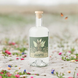 Smarald Enchanted Elixir Fee Alkoholflaschenetikett