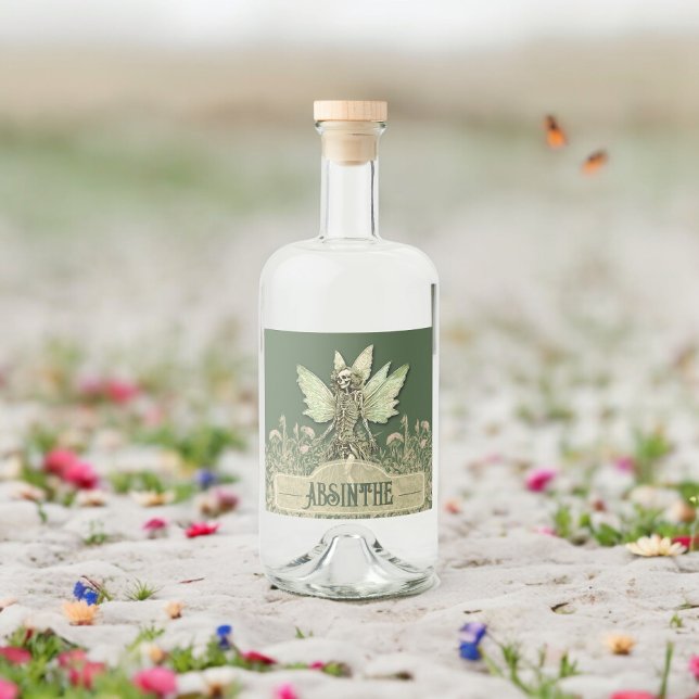 Smarald Enchanted Elixir Fee Alkoholflaschenetikett (Von Creator hochgeladen)