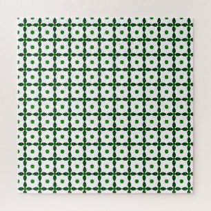 Smarald Gemstone Art, grün Puzzle