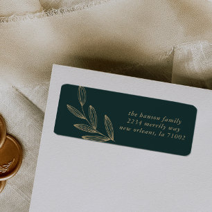 Smarald Green Sprout-Rücksendeadresse