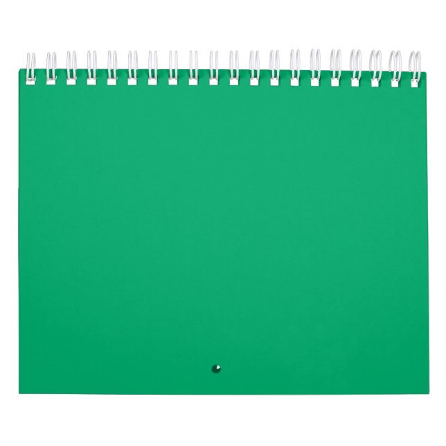 Smarald Green Wall Calendar - Benutzerdefiniertes  Kalender (Titelbild)