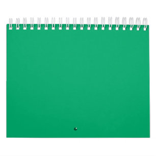 Smarald Green Wall Calendar - Benutzerdefiniertes  Kalender