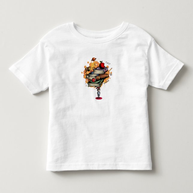Smart buchen kleinkind t-shirt (Vorderseite)