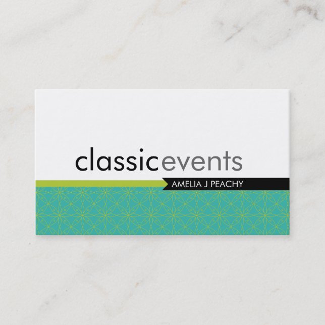 SMART BUSINESS CARD :: einfache minimale Klasse 20 Visitenkarte (Vorderseite)