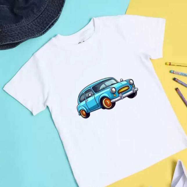 Smart Car Niedliche Kinder Baby T-shirt (Von Creator hochgeladen)