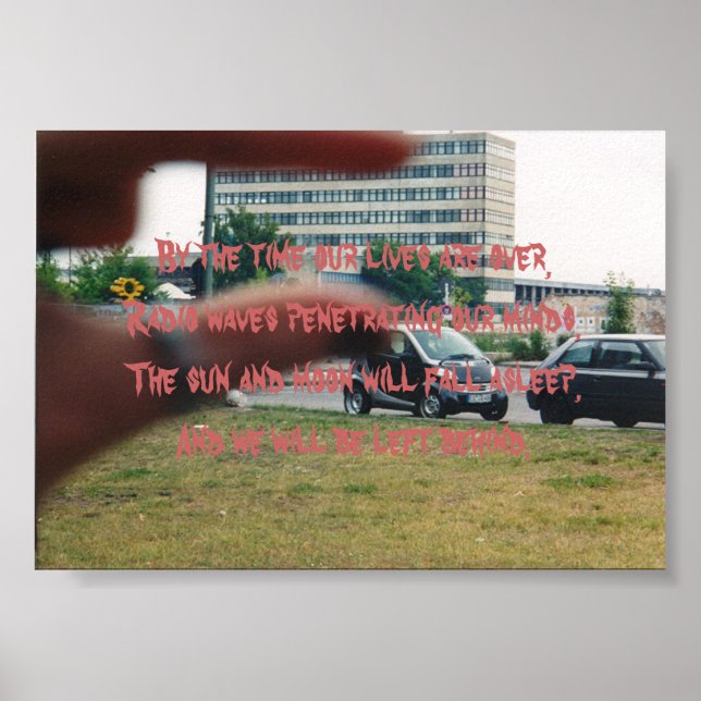 Smart Car Poster (Vorne)