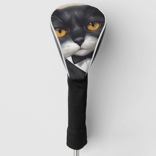 Smart Cat Golf Headcover (Vorderseite)