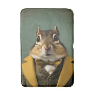 Smart Chipmunk Badematte