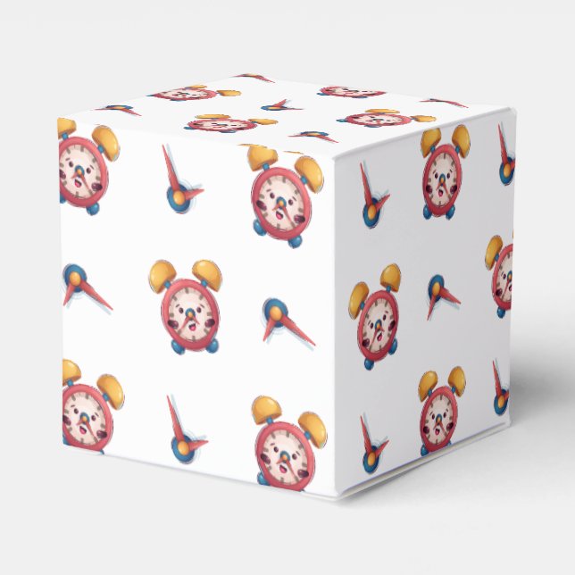 Smart Clock Collection - weiß Geschenkschachtel (Rückseite)