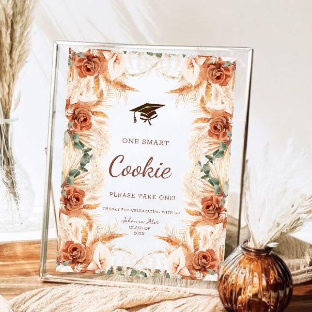 Smart Cookie Abschluss Card | Boho Terracotta (Von Creator hochgeladen)