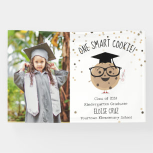 Smart Cookie Foto Kinder Abschluss Ankündigung Banner