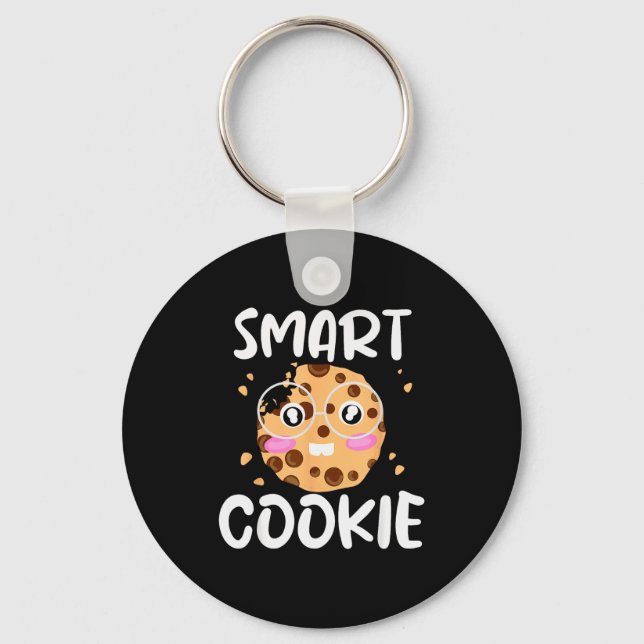 Smart Cookie - Funny Idiom Joke Tee  Schlüsselanhänger (Vorderseite)