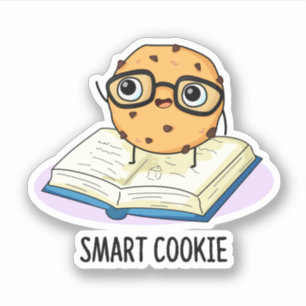 Smart Cookie Funny Snack Pub Aufkleber