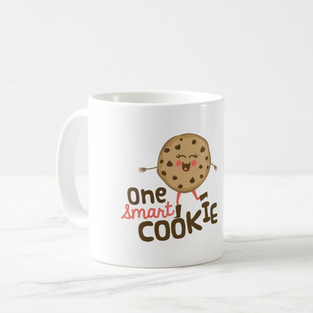 Smart Cookie Kaffeetasse (Vorderseite Links)