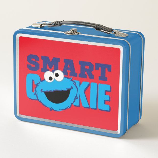 Smart Cookie Monster Metall Brotdose (Vorderseite)