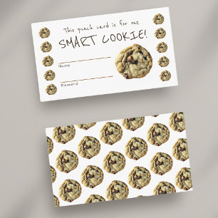 Smart Cookie Teacher Behavior Reward Punch Card Visitenkarte