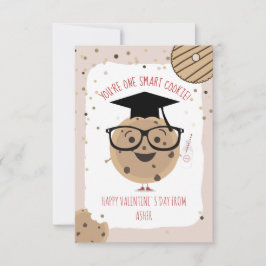 Smart Cookie Unterrichtsraum Foto Valentine Karte