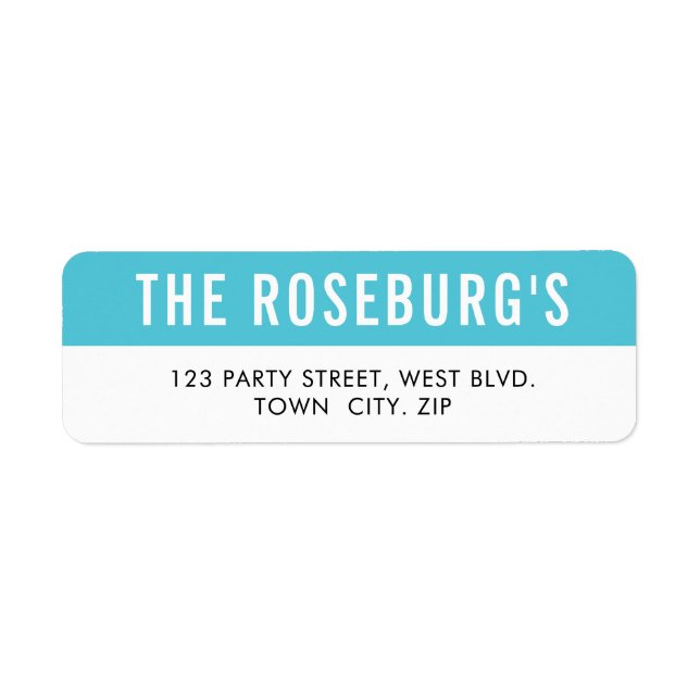 SMART Fett minimaler einfacher Typ schwarz Türkis (Vorne)